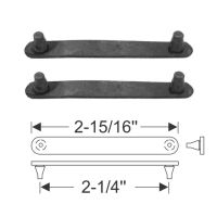 1962 1963 1964 1965 Buick and Oldsmobile (See Details) Door Bottom Drain Rubber Seals 1 Pair