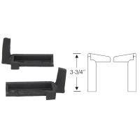 1954 1955 1956 Buick 2-Door Hardtop (See Details) Front Door Hinge Pillar Roof Rail Rubber Seals 1 Pair 