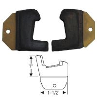 1957 1958 Buick and Oldsmobile 2-Door Coupe Models (See Details) Door Lock Pillar Filler Rubber Seals 1 Pair