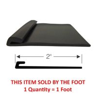 
1965 Buick, Oldsmobile, and Pontiac (See Details) Window Sash Channel Rubber Weatherstrip (Sold By The Foot)
