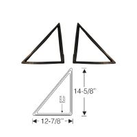 1959 1960 Buick, Oldsmobile, and Pontiac 4-Door Wagon Models (See Details) Rear Quarter Vent Window Weatherstrips 1 Pair