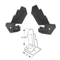 1967 1968 Buick, Oldsmobile, And Pontiac 2-Door Convertible (See Details) Rear Quarter Window Filler Rubber Weatherstrips 1 Pair
