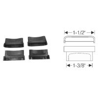 1955-1957 Pontiac Chieftain (See Details) Window Division Bar Filler Set (4 Pieces)