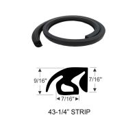 1968 1969 1970 1971 1972 1973 1974 Buick, Oldsmobile, and Pontiac (See Details) Hood To Cowl Weatherstrip
