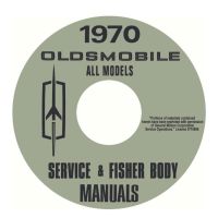 1970 Oldsmobile Service and Fisher Body Manuals [CD]