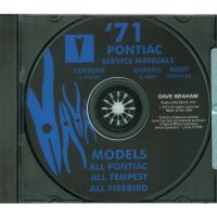 1971 Pontiac Shop Manual [CD]