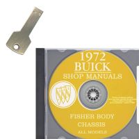 1972 Buick Fisher Body and Chassis Shop Manuals [USB Flash Drive]