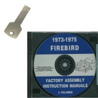 1973 1974 1975 Pontiac Firebird Models Factory Assembly Instruction Manuals 3 Volumes [USB Flash Drive]