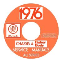 1976 Buick Chassis and Fisher Body Service Manuals [CD]