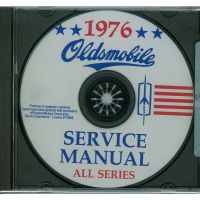 1976 Oldsmobile Service and Fisher Body Manuals [CD]