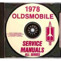 1978 Oldsmobile Service Manuals [CD]