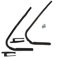 1953 1954 Pontiac 2-Door Hardtop and Convertible (See Details) Front Door Vent Window Rubber Weatherstrips (4 Pieces)