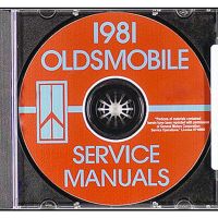 1981 Oldsmobile Service and Fisher Body Manuals [CD]