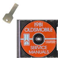 1981 Oldsmobile Service and Fisher Body Manuals [USB Flash Drive]