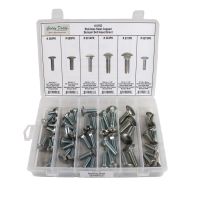 Universal Stainless Steel Bumper Bolt Assortment Tray (53 Pieces) 