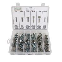 Universal Stainless Steel Bumper Bolt Assortment Tray (53 Pieces) 