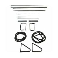 1956 Buick Special 4-Door Sedan Glass Weatherstrip Kit (24 Pieces)