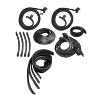 1965 1966 Buick (See Details) Electra 225 Custom 4-Door Sedan Models Advanced Rubber Weatherstrip Kit (14 Pieces)