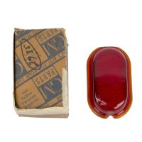 1937 1938 Pontiac (EXCEPT Station Wagon) Tail Light Lens NOS