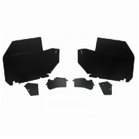 73 Bonneville 4-Door Sedan Side Panels Double Black Panelboard (2 Pieces)