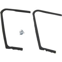 1957 1958 Buick 2-Door Convertible And Hardtop (See Details) Front Door Vent Window Rubber Weatherstrips 1 Pair