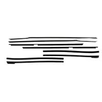 1965 1966 Buick Electra 2-Door Convertible Authentic Window Sweeps Felt Kit (8 Pieces)