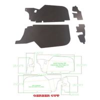 1961 1962 Buick Electra 225 Convertible Trunk Side Panels Gray Panelboard (4 Pieces)