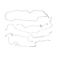 1979 1980 1981 1982 1983 1984 1985 Buick Riviera and Oldsmobile Toronado Front Disc and Rear Drum Brake Line Kit (7 Pieces) (Stainless Steel or Original Equipment Design) 