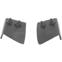 1961 1962 Buick And Oldsmobile (See Details) Front Door Hinge Pillar At Beltline Rubber Seals 1 Pair 