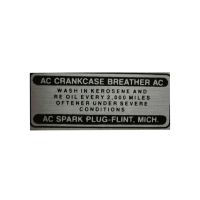 1939 1940 1941 1942 1943 1944 1945 1946 1947 1948 1949 1950 1951 1952 1953 Buick Straight Eight Oil Filler Cap Decal 