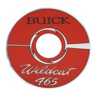 1964 1965 1966 Buick Wildcat 465 Engine Silver Air Cleaner Decal (14-Inches)