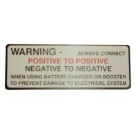 1962 1963 1964 Buick Battery Warning Decal