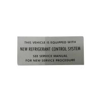 1977 Buick New Refrigerant Control System Decal