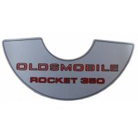 1969 1970 1971 1972 Oldsmobile Rocket 350 2-V Air Cleaner Small Decal 