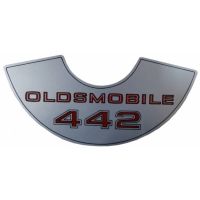 1969 1970 1971 1972 1973 Oldsmobile 442 Air Cleaner Decal 