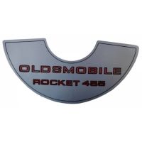 1969 1970 1971 1972 Oldsmobile Rocket 455 2-V Air Cleaner Small Decal 