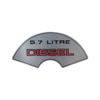 1978 1979 1980 Oldsmobile (5.7 Litre Diesel Engine) Air Cleaner Decal