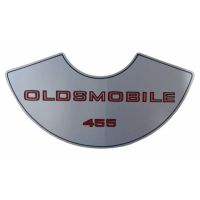 1973 1974 1975 1976 Oldsmobile 455 V8 Engine Air Cleaner Decal