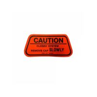 
1970 Oldsmobile California Models Gas Cap Caution Decal
