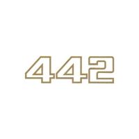 
1986 Oldsmobile 442 Trunk Decal - Gold
