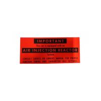 
1966 1967 Oldsmobile California Models Air Injector Reactor (A.I.R) Decal 

