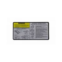 
1981 1982 1983 1984 1985 1986 1987 Oldsmobile 442 and Cutlass Jacking Instruction Decal

