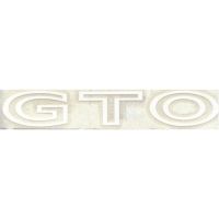 
1970 1971 1972 Pontiac A-Body Models (See Details) GTO Fender or Quarter Panel Decal - White
