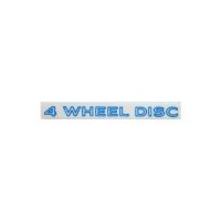 
1979 1980 Pontiac (See Details) 4-Wheel Disc Door Decal - Blue
