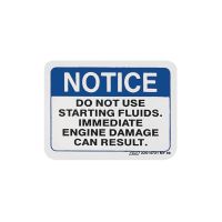 1980 1981 1982 1983 1984 1985 1986 Pontiac (See Details) Diesel Starting Instruction Warning Decal