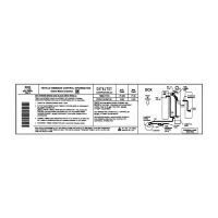 1989 Pontiac Firebird 5.7 Liter Engine Models WITH Automatic or Manual Transmission (See Details) DCK Emission and Hose Routing Decal 