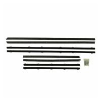 1965 Oldsmobile Cutlass 2-Door Sedan Window Sweeps Felt Kit (8 Pieces)