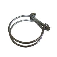 Universal Double Wire Hose Clamp 2 Inch Diameter 
