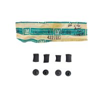 1966 Pontiac (See Details) Right Passenger Trunk Lid Molding Extension Clip Set (8 Pieces) NOS