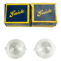 1960 Pontiac Parking Light Lenses With Guide Markings 1 Pair NOS